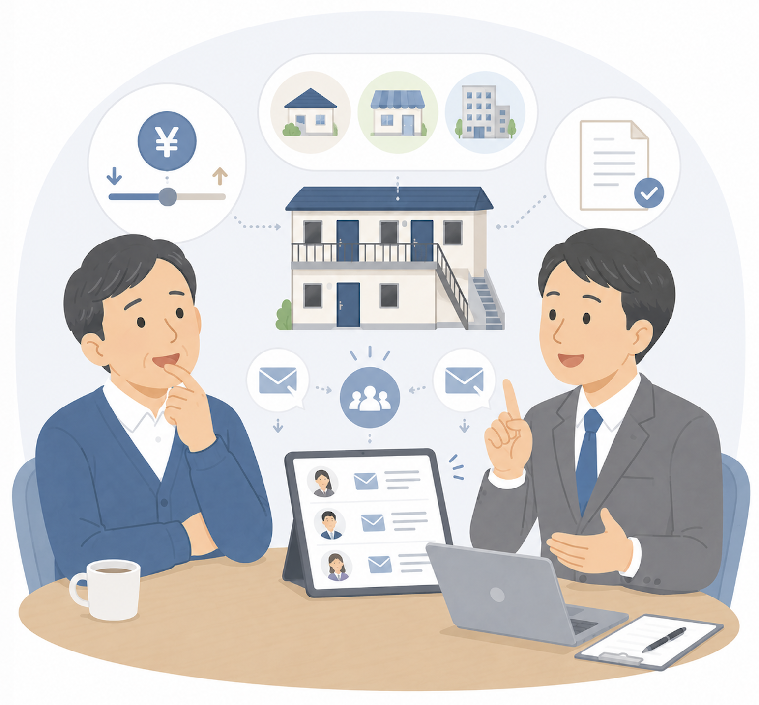 借主募集・条件調整