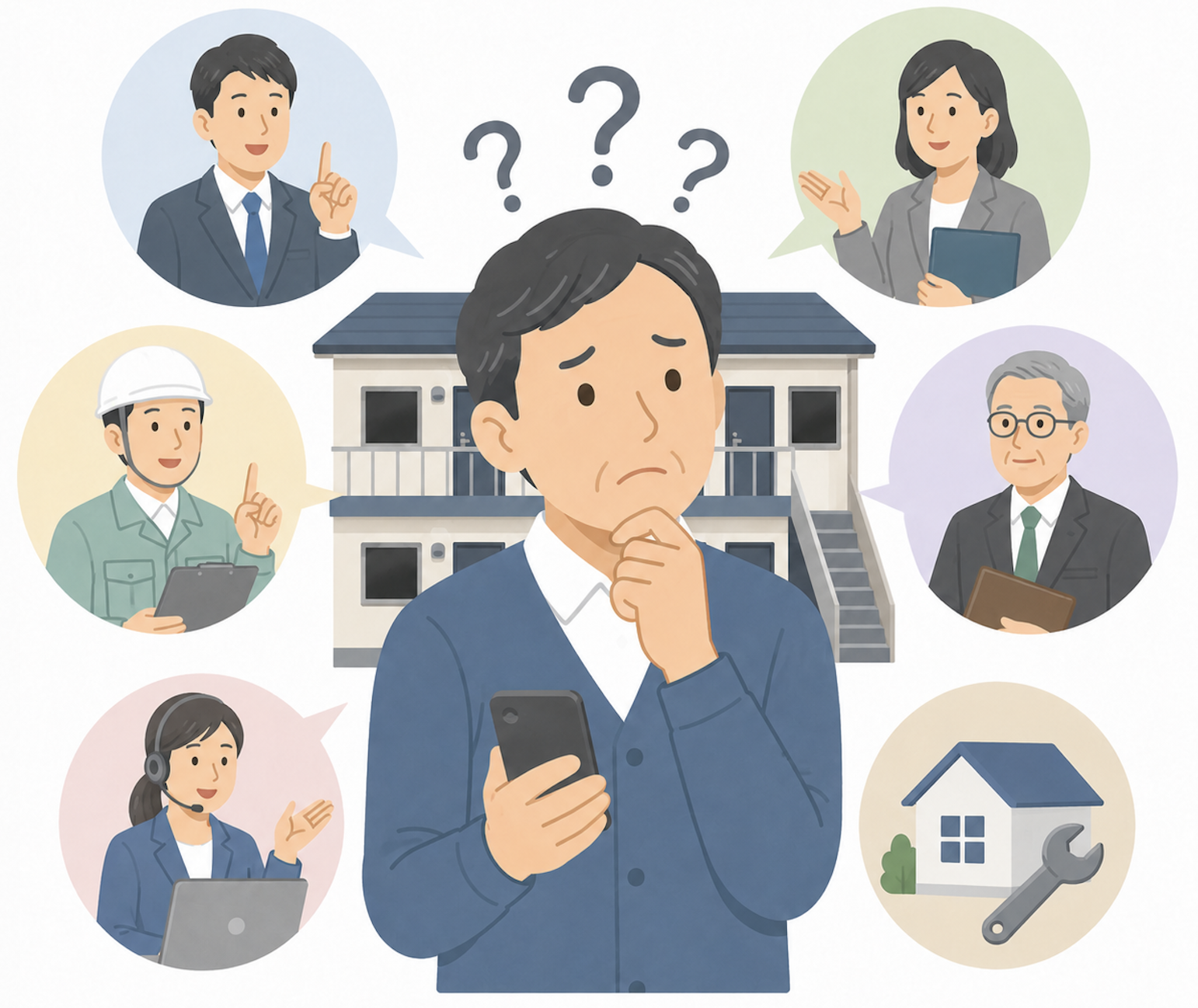 相談先がわからない