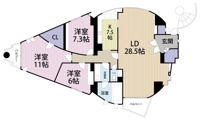 芦屋市 三条町 マンション